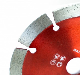 Tarcza z odginanymi rogami do betonu zbrojonego i innych materiałów