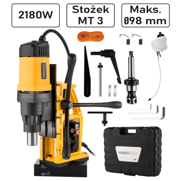 Wiertarka magnetyczna Wiertarka magnetyczna WT98HD