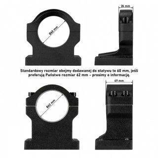 Prosty statyw do wiertnic